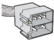 AEG CS NAV 350 TMC - PIN-Belegung des ISO Anschlusses - 1