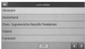 Land wählen Dänemark Deutschland Efrem. Jugoslawsische Republik Mazedonien Esfand Frankreich 2/9