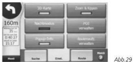 3D-Karte Zoomt & Kippen Nachtkomous POT verwaffen Popup-Tinto Rouisaufz verwaffen Hank Surche Einat. Route Next Abb.29