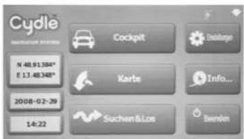Cyclle Cockpit Schlumber N 48.91.384* E 13.48.348* Karte Info... 2008-02-29 14:22 Suchen&Los Bervien