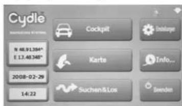 AEG CS NAV 430 TS - Navigations-Modus starten - 4