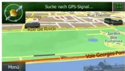 Suche nach GPS-Signal... Rue Thérèse Rue de Rivoli Jardin des Tulleries Voie Georges-Pom Manu