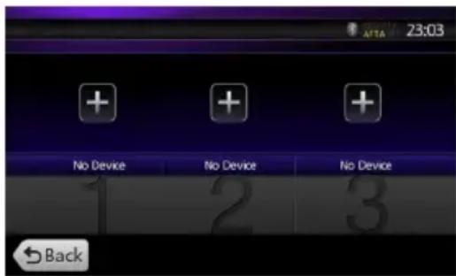 AFTA 23:03 + + + No Device No Device No Device 1 2 3 Back