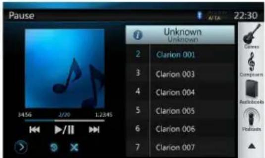 Pause 34:56 2/20 1:23:45 Unknown Unknown 2 Clarion 001 3 Clarion 003 4 Clarion 004 5 Clarion 005 6 Clarion 006 7 Clarion 007 Genre Compass Audiobooks Podcasts