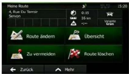 Meine Route 4, Rue Du Terroir Servon 0:15 16 km Variante Grün Route ändern Übersicht Zu vermeiden Route löschen Zurück Mehr