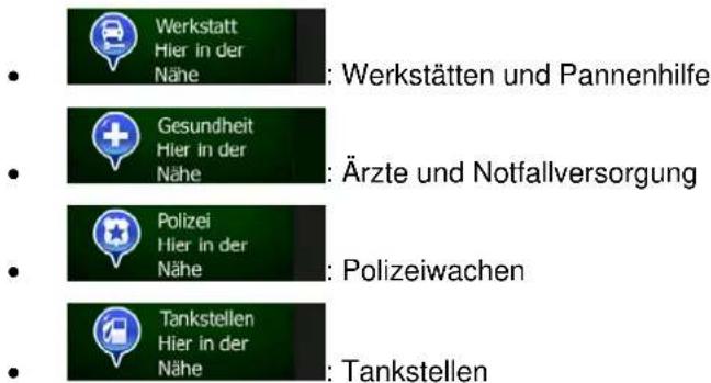 Werkstatt Hier in der Nähe : Werkstätten und Pannenhilfe Gesundheit Hier in der Nähe : Ärzte und Notfallversorgung Polizei Hier in der Nähe : Polizeiwachen Tankstellen Hier in der Nähe : Tankstellen