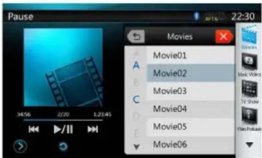 Pause 34:56 2/20 1.21:45 Movies Movie01 Movie02 Movie03 Movie04 Movie05 Movie06 22:30 Movie Music Videos TV Show Video Podcasts