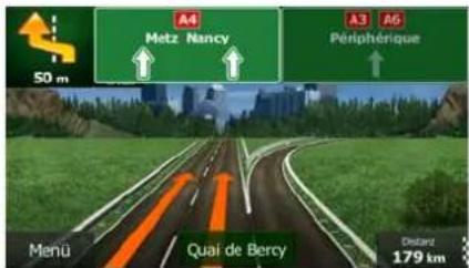 A4 Metz Nancy A3 A6 Péniphérique 50 m Manû Quai de Bercy Distant 179 km