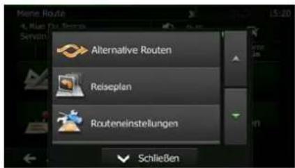 Meme Route 4. Plan Flu: Serrals Servien Alternative Routen Reiseplan Routeneinstellungen Schließen