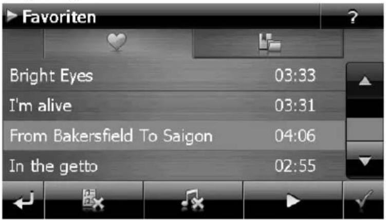 MEDION GoPal E3260 - Favoritenliste - 2