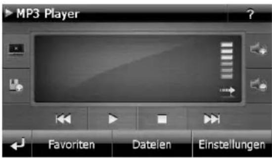 MP3 Player Favorites Dateien Einstellungen