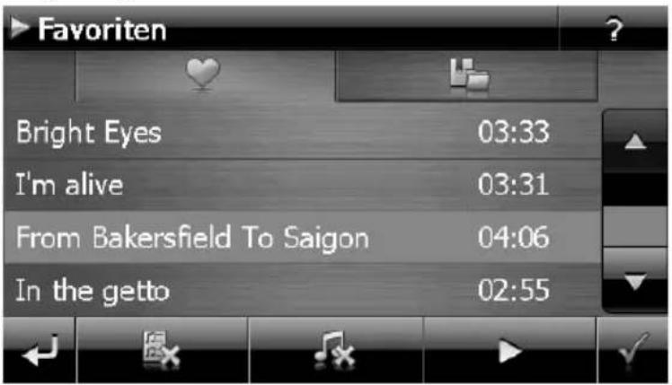 MEDION GoPal E5455 M40 (MD 97673) - Favoritenliste - 2