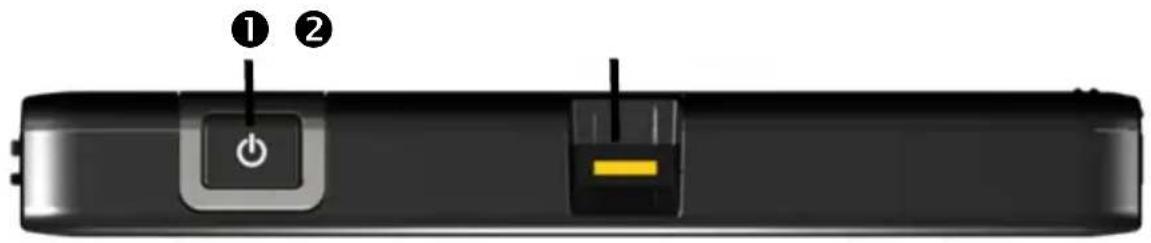 MEDION GoPal P5435 M10 (MD 96847) - Ansicht von oben - 1