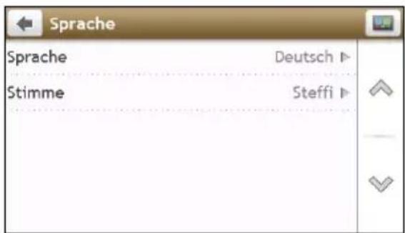 Sprache Sprache Deutsch ▶ Stimme Steffi ▶