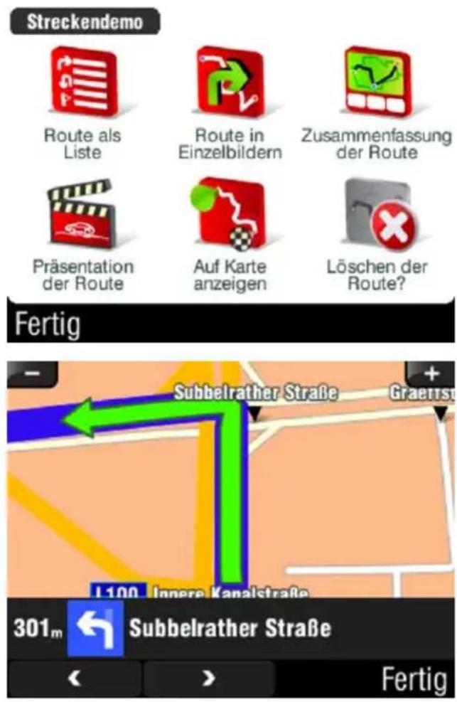 TARGA PNA-E3520 - Route in Einzelbildern - 2