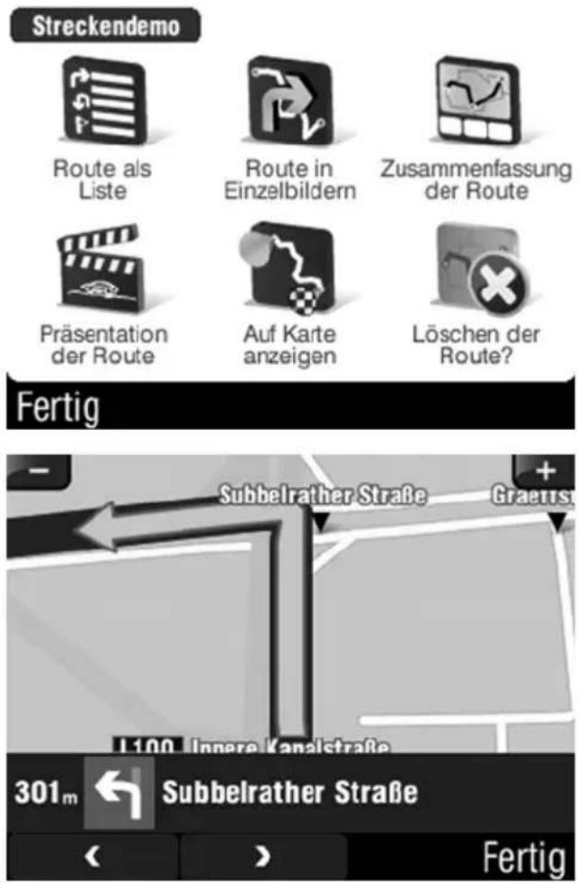 TARGA PNA-E3530 - Route in Einzelbildern - 2