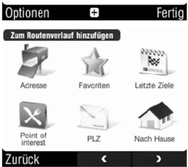 TARGA PNA-E3530 - Route bearbeiten - 1