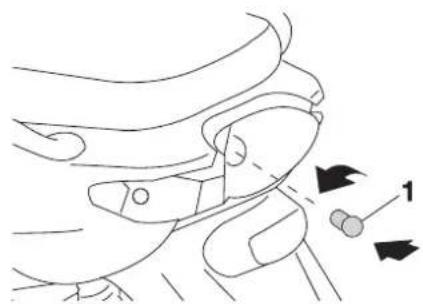 YAMAHA Neos50 (2013) - Blinkerlampe und Rücklicht-/Bremslichtlampe auswechseln - 2