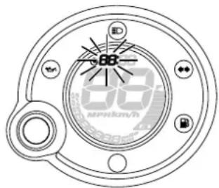 YAMAHA Neos50 (2013) - Zum Einstellen der Uhr: - 1
