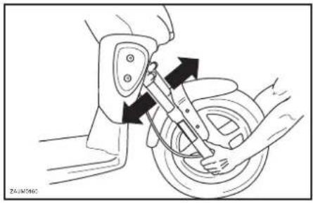 YAMAHA Slider 50 (2005) - REGELMÄSSIGE WARTUNG UND KLEINERE REPARATUREN - 1
