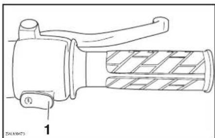 YAMAHA Slider 50 (2005) - Blinkerschalter “↔” - 1