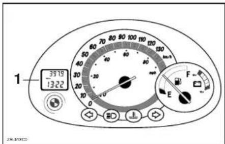 YAMAHA Teos125 (2000) - Tachometer - 1