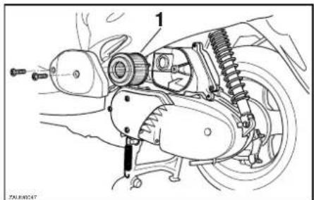 YAMAHA Teos125 (2000) - Luftfiltereinsatz - 1