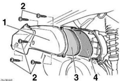 YAMAHA Versity300 (2005) - REGELMÄSSIGE WARTUNG UND KLEINERE REPARATUREN - 1