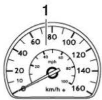 1 40 20 10 60 80 100 120 140 160 km/h