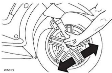 YAMAHA X-city 125 (2008) - WARNING - 1