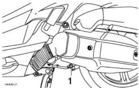 YAMAHA X-city 125 (2008) - Öl wechseln (mit/ohne Filterwechsel) - 1