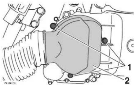 YAMAHA X-city 125 (2008) - REGELMÄSSIGE WARTUNG UND KLEINERE REPARATUREN - 1