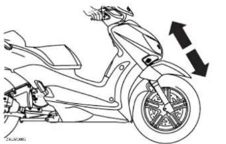 YAMAHA X-city 125 (2009) - REGELMÄSSIGE WARTUNG UND EINSTELLUNG - 1
