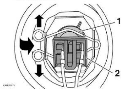 YAMAHA X-city 125 (2009) - Abblendlichtlampe auswechseln - 2
