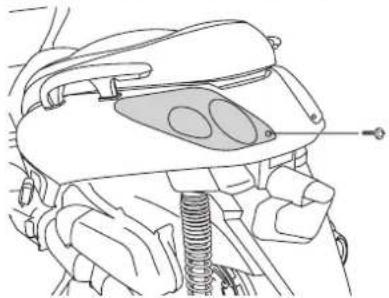 YAMAHA X-max (2005) - Ersetzen der Rücklicht-/Bremslichtlampe oder einer Lampe des hinteren Blinkers Rücklicht-/Bremslichtlampe - 1