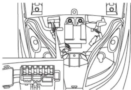 YAMAHA X-max (2005) - Sicherungen wechseln - 1