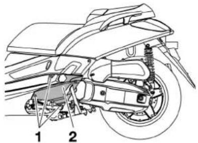 YAMAHA X-max 125 (2008) - Verkleidungsteil C - 1