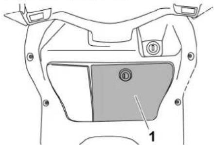 YAMAHA X-max 125 (2008) - Vorderes Ablagefach - 1