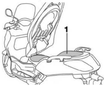 YAMAHA X-max 125 (2008) - ARMATUREN, BEDIENUNGSELEMENTE UND DEREN FUNKTION - 1