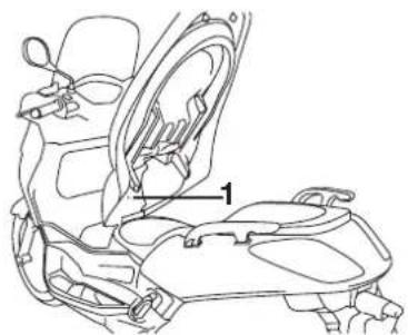 YAMAHA X-max 125 (2007) - Modellcode-Plakette - 1