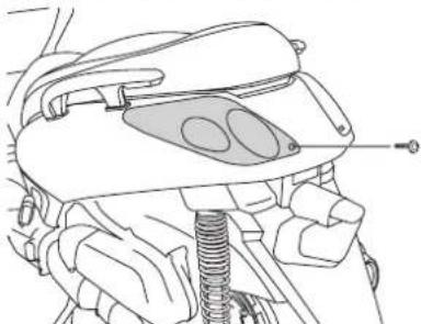 YAMAHA X-max 125 (2007) - Ersetzen der Rücklicht-/Bremslichtlampe oder einer Lampe des hinteren Blinkers Rücklicht-/Bremslichtlampe - 1