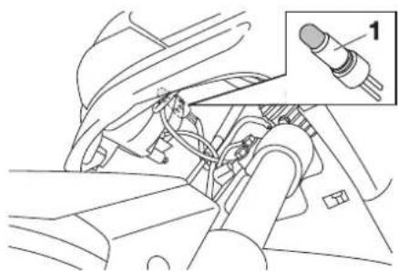 YAMAHA X-max 125 (2011) - Standlichtlampe auswechseln - 1