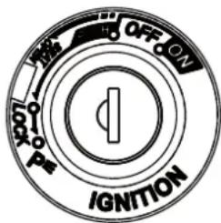 OFF ON IGNITION PE