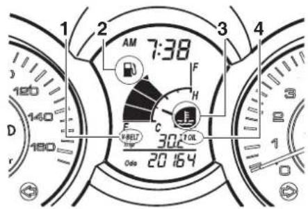 1 2 7:38 3 4 AM F H E C P/BELT 30Ω 7.0kL 20 16 4 D r 120 140 180 Obe