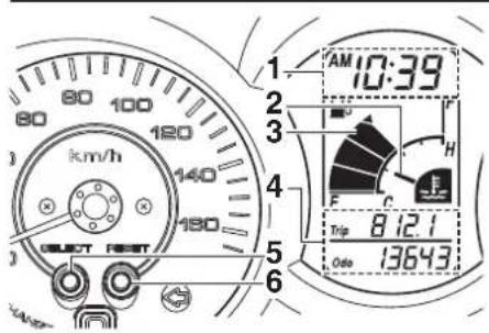 80 100 km/h 120 140 160 180 1 2 3 4 5 6 1 2 3 4 5 6 10:39 F C Trip 8 12.1 Odo 13643