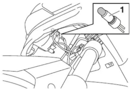 YAMAHA X-max 125 (2010) - Standlichtlampe auswechseln - 1