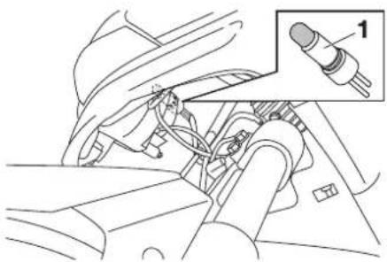 YAMAHA X-max 125 (2012) - Standlichtlampe auswechseln - 1