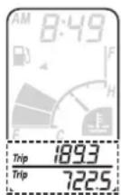 YAMAHA X-max 125 (2012) - Kilometerzähler-Betriebsarten - 2