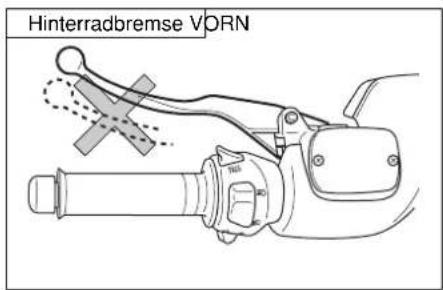 Hinterradbremse VORN