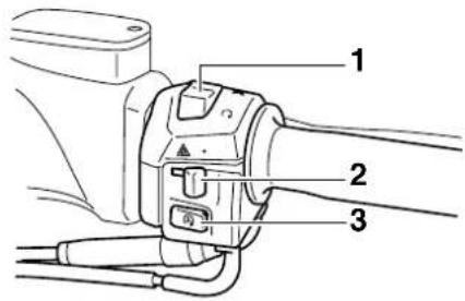 YAMAHA XP500 (2009) - Lenkerarmaturen - 2
